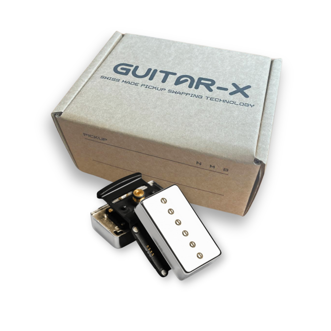 Duchess P90 with Guitar-X Pickup Swapping Mounts – Cream T Duchess P90 with Guitar-X Pickup Swapping Mounts – Cream T