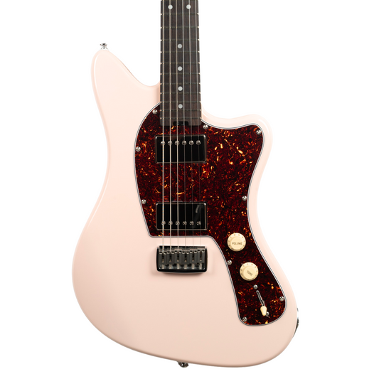 CROSSFIRE STANDARD HH GUITAR-X PICKUP SWAPPING - SHELL PINK (PRE-ORDER - 20% DEPOSIT)