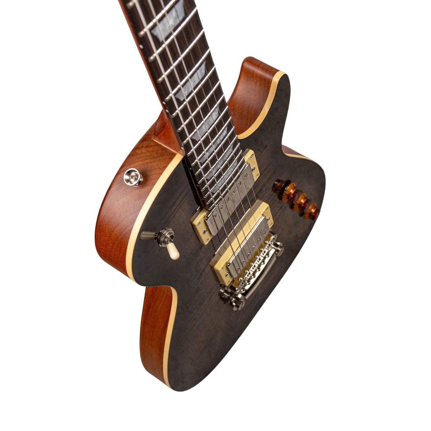 AURORA CUSTOM MP2 - CHARCOAL WHISKERBURST #32327