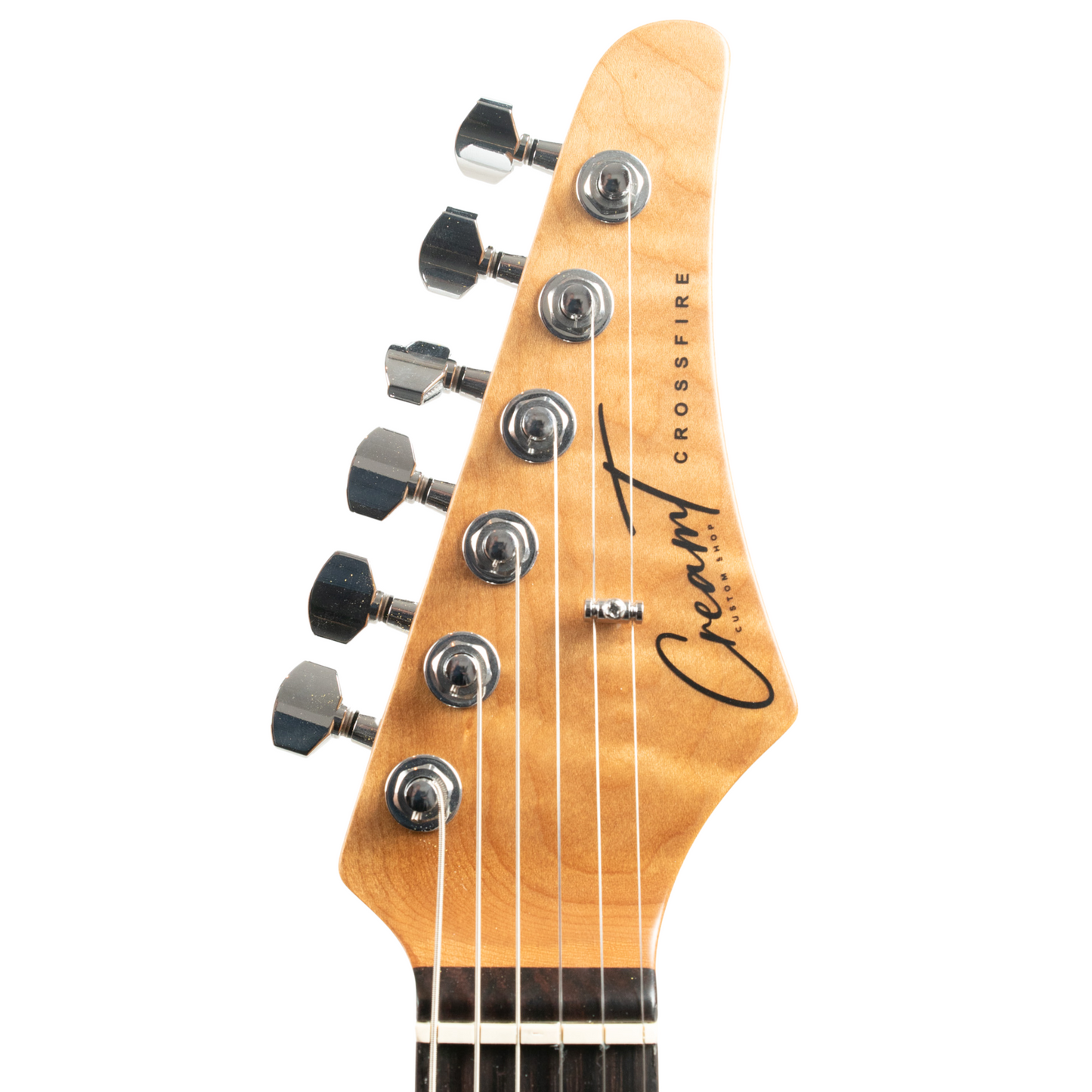CROSSFIRE CUSTOM GUITAR-X PICKUP SWAPPING - BURNT WHISKERBURST #CC0001