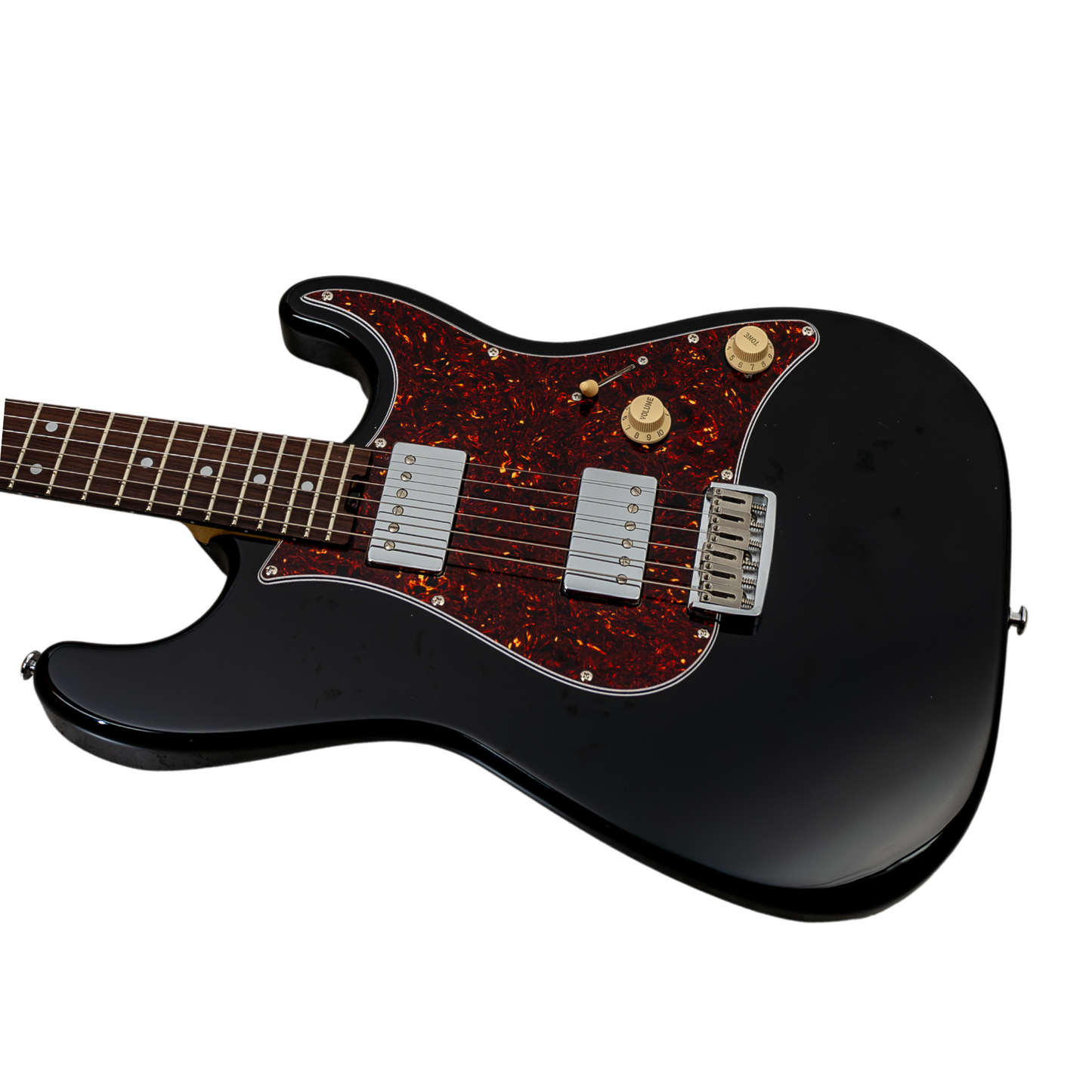 POLARIS STANDARD HH GUITAR-X PICKUP SWAPPING - BLACK (PRE-ORDER - 20% DEPOSIT)