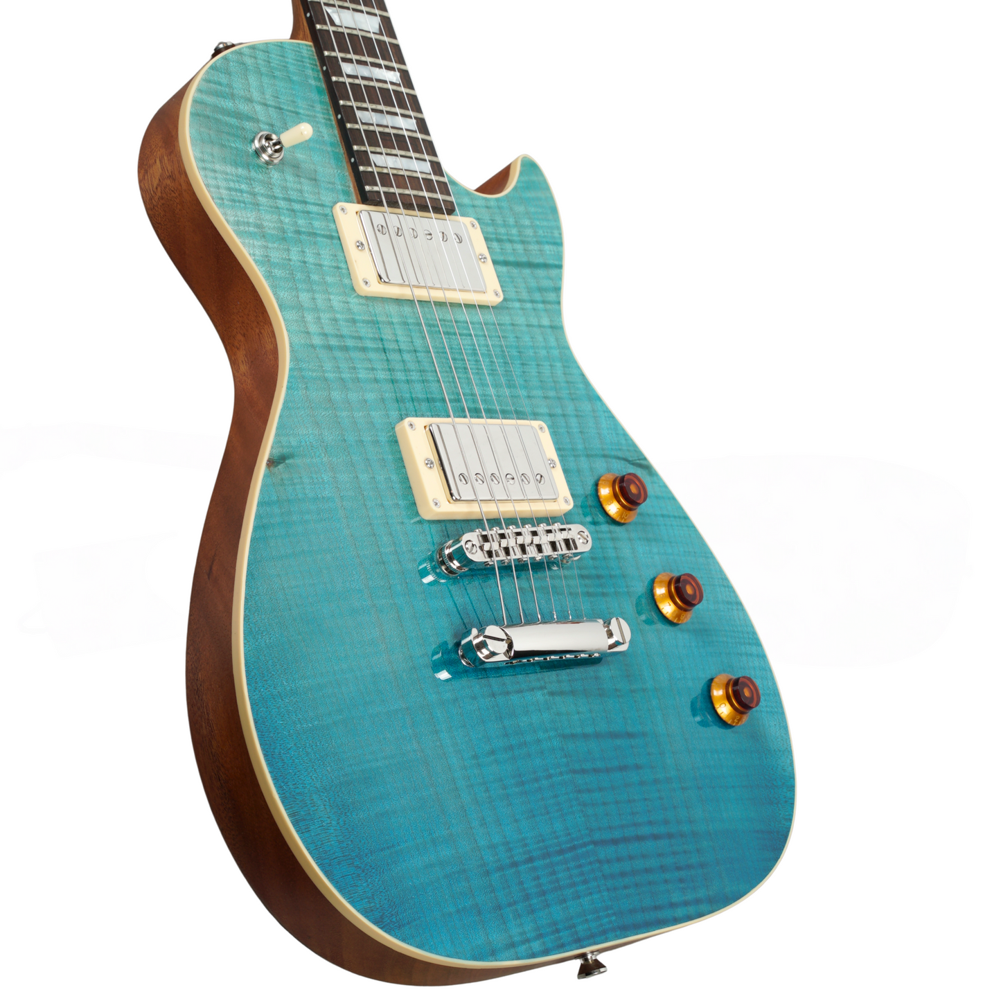 AURORA CUSTOM MP2 GUITAR-X PICKUP SWAPPING - LAGUNA MADRE #32325 (INCLUDES FREE HISCOX HARDCASE)
