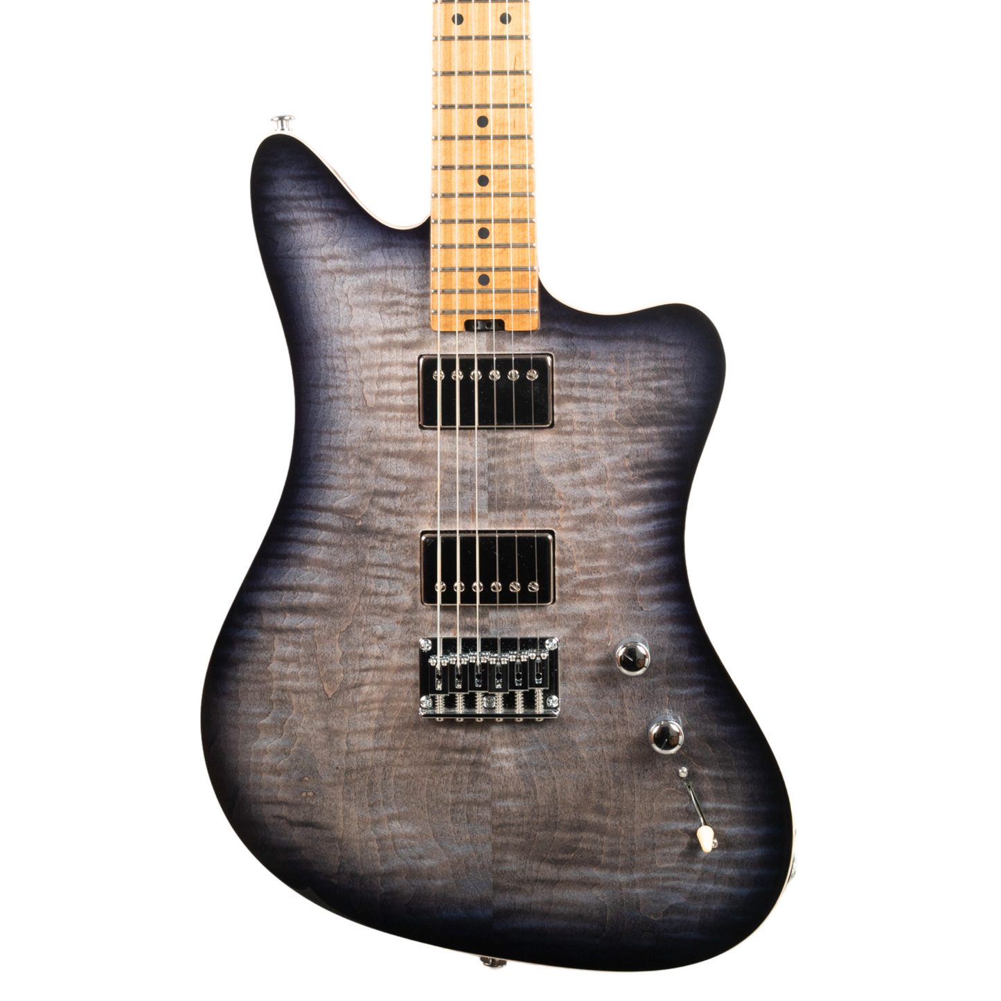 CROSSFIRE CUSTOM GUITAR-X PICKUP SWAPPING - BLACK HOLE BURST #CC0005