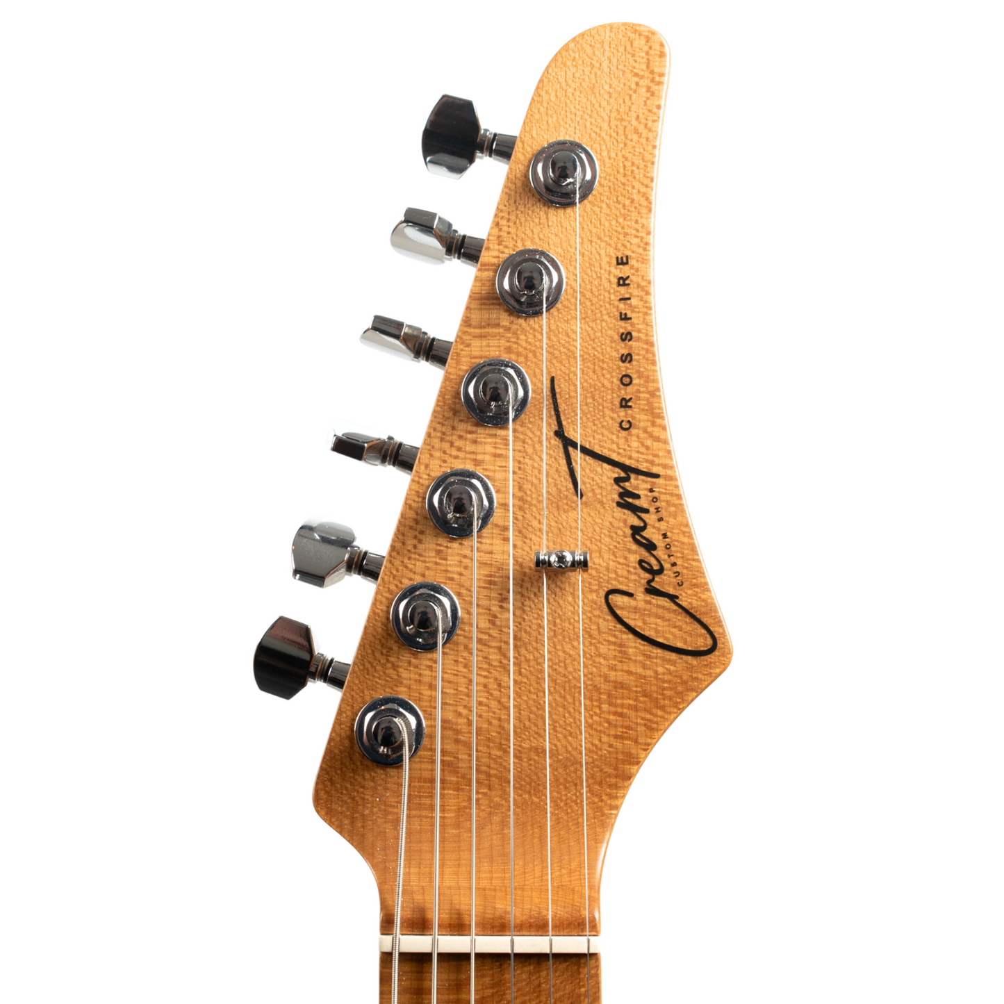 CROSSFIRE CUSTOM GUITAR-X PICKUP SWAPPING - NAKED WHISKERBURST #CC0003