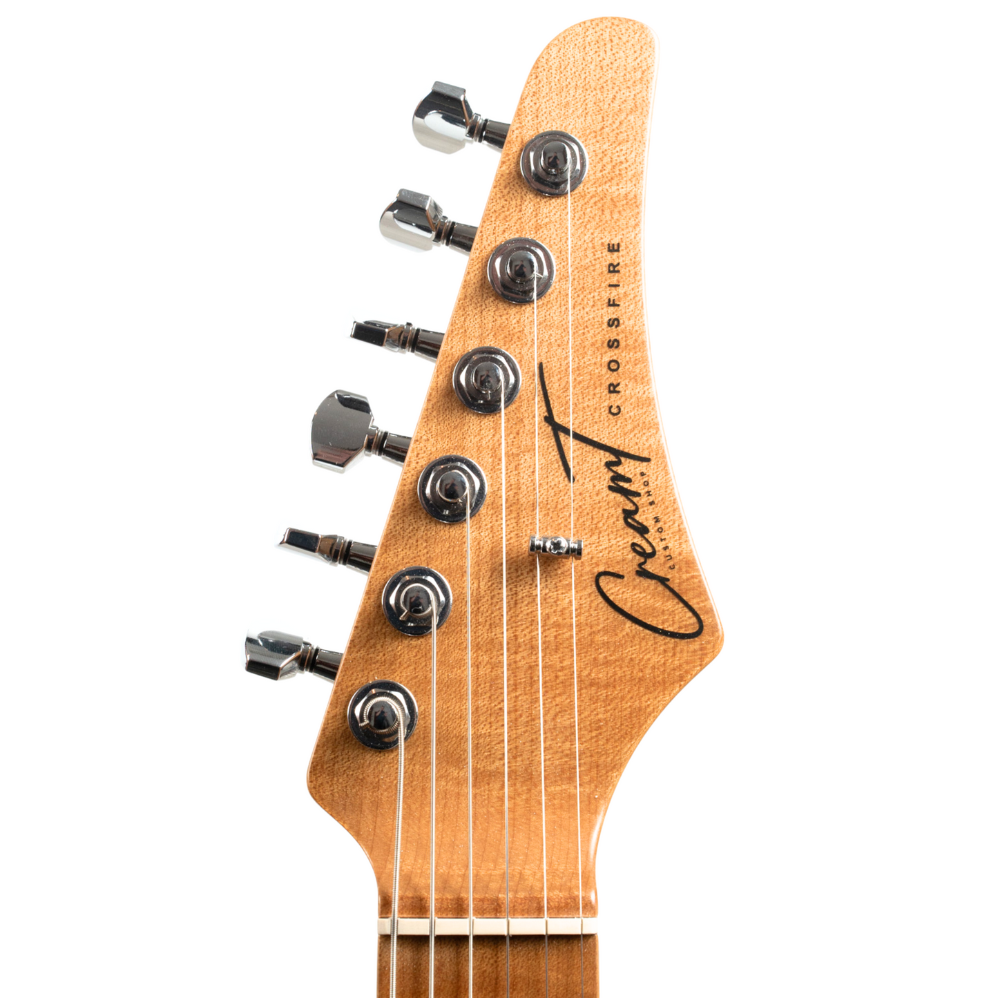 CROSSFIRE CUSTOM GUITAR-X PICKUP SWAPPING - BLACK HOLE BURST #CC0005