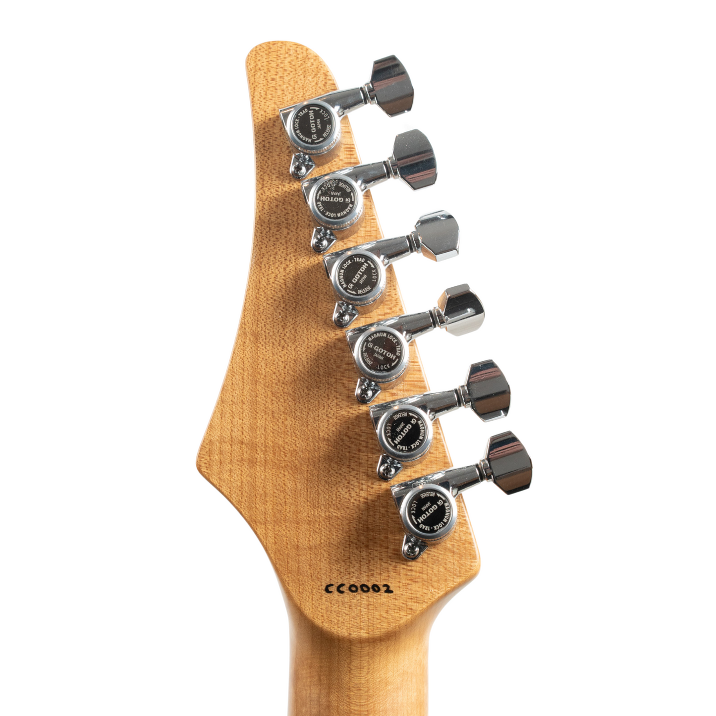 CROSSFIRE CUSTOM GUITAR-X PICKUP SWAPPING - NAKED WHISKERBURST #CC0002