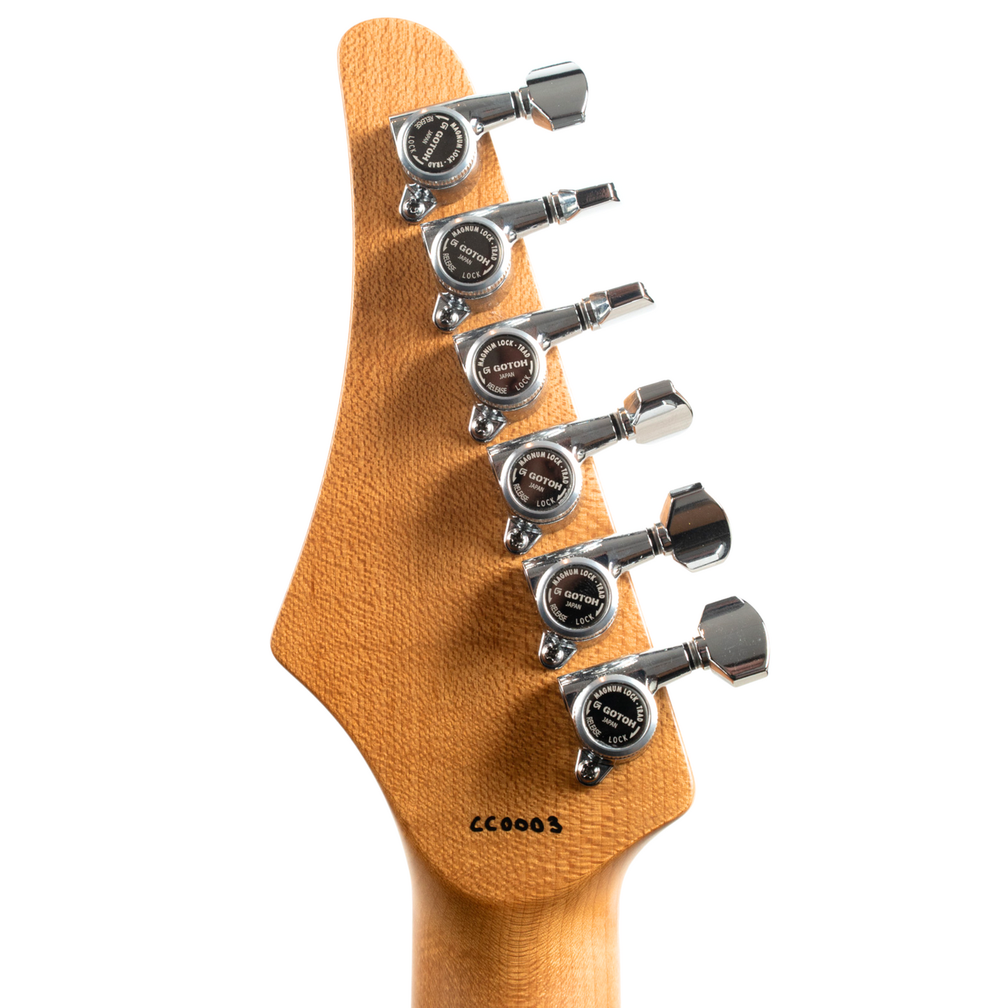 CROSSFIRE CUSTOM GUITAR-X PICKUP SWAPPING - NAKED WHISKERBURST #CC0003