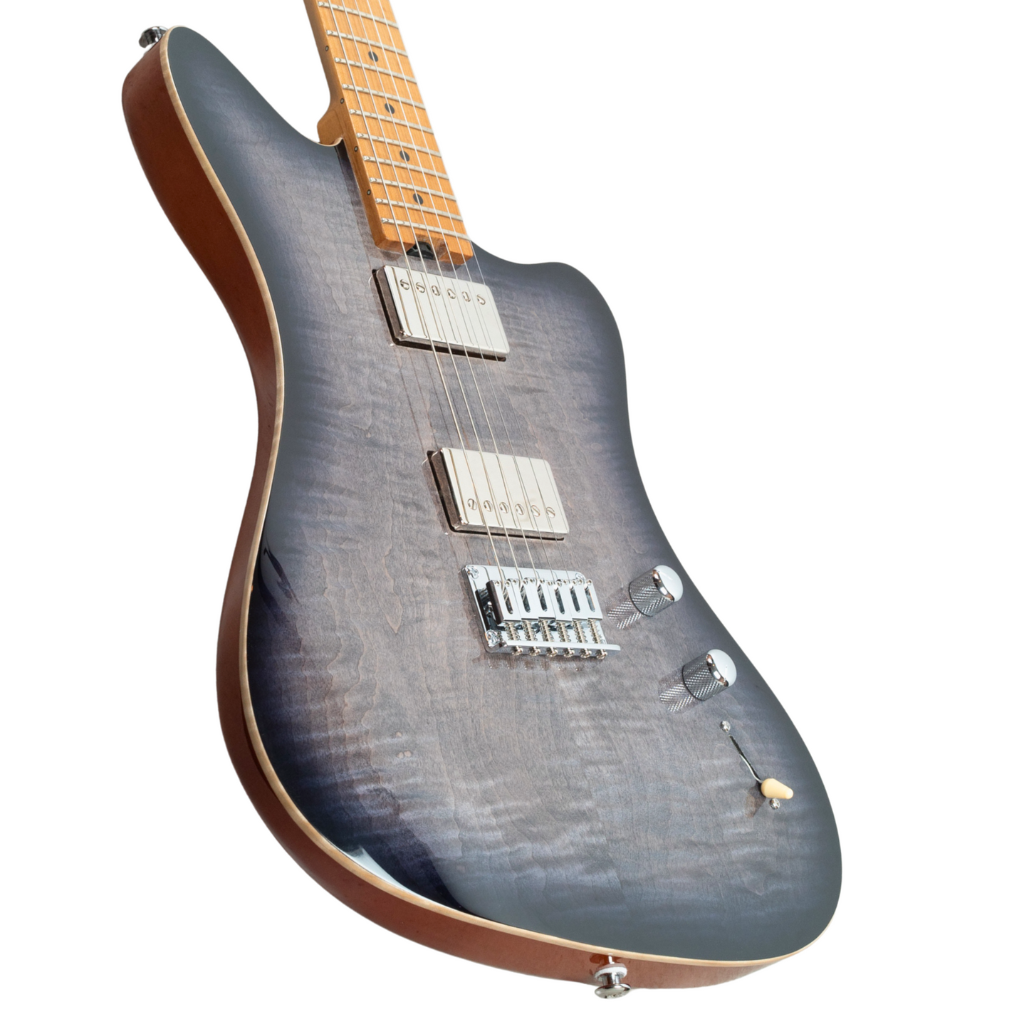 CROSSFIRE CUSTOM GUITAR-X PICKUP SWAPPING - BLACK HOLE BURST #CC0005