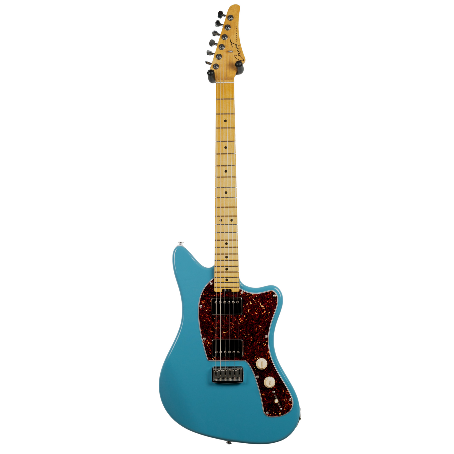 CROSSFIRE STANDARD HH GUITAR-X PICKUP SWAPPING - ETNA BLUE