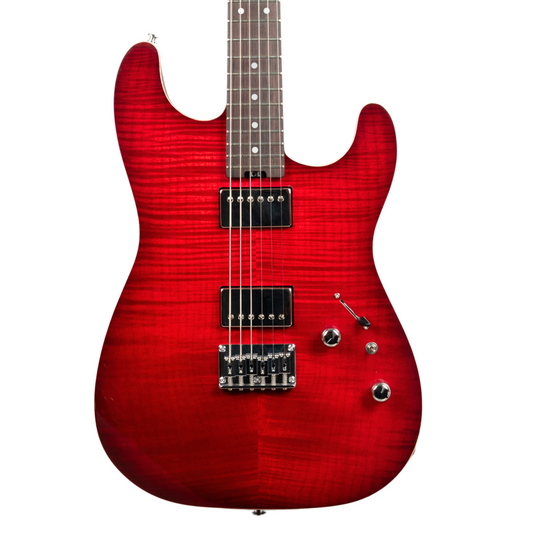POLARIS CUSTOM HH GUITAR-X - ANTARES RED #00512