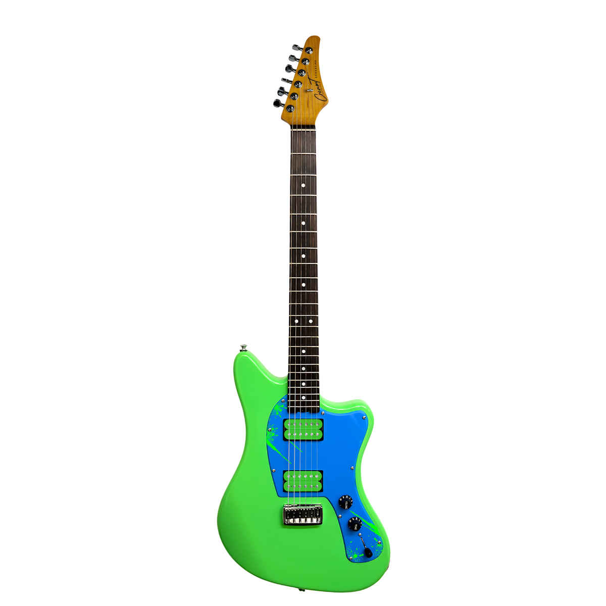 SERAINA TELLI SIGNATURE CROSSFIRE STANDARD HH - NEON GREEN (PRE-ORDER)