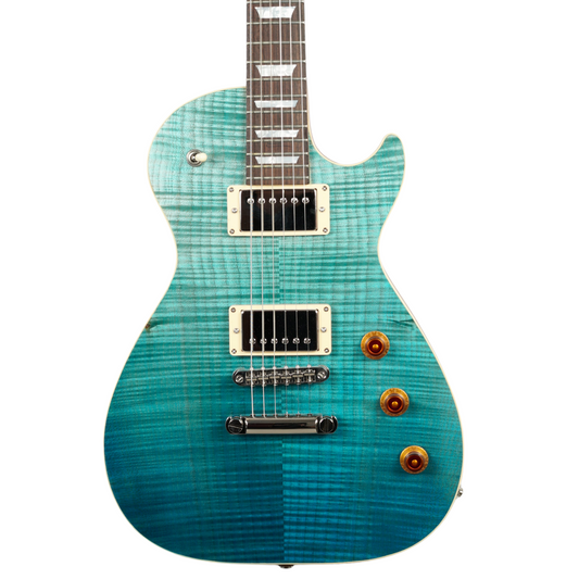 AURORA CUSTOM MP2 GUITAR-X PICKUP SWAPPING - LAGUNA MADRE #32325 (INCLUDES FREE HISCOX HARDCASE)