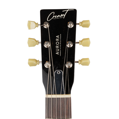 AURORA CUSTOM MP2 GUITAR-X PICKUP SWAPPING - WHISKERBURST #32346 (INCLUDES FREE HISCOX HARDCASE)