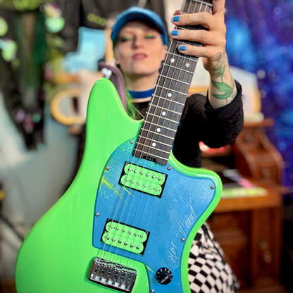 SERAINA TELLI SIGNATURE CROSSFIRE STANDARD HH - NEON GREEN (PRE-ORDER)