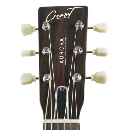 AURORA CUSTOM MP2 GUITAR-X PICKUP SWAPPING - BURNT WHISKERBURST #32340 (INCLUDES FREE HISCOX HARDCASE)