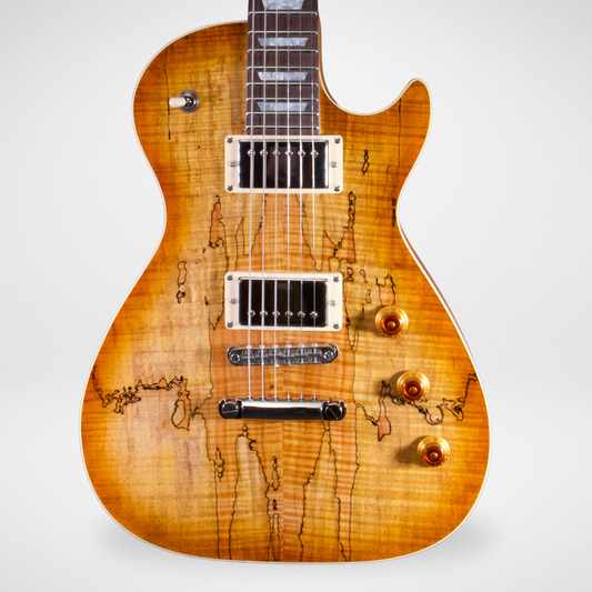 AURORA V2 CUSTOM MP2PS PICKUP SWAPPING - NAKED WHISKERBURST #32307