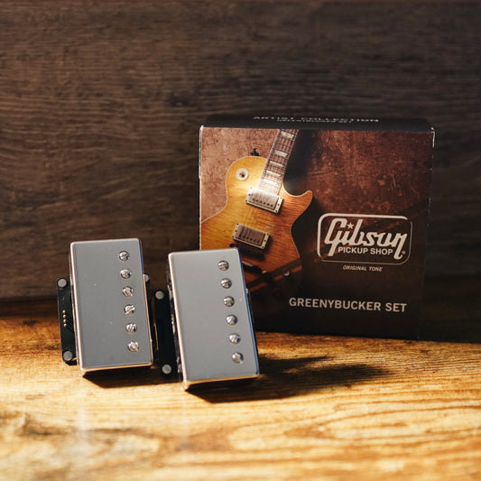 Gibson Kirk Hammett 'Greenybucker' Pickup Set with Guitar-X Pickup Swapping Mounts