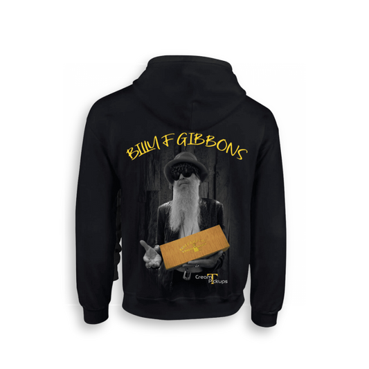 'WHISKERBUCKER' BILLY F GIBBONS ZIP HOODIE