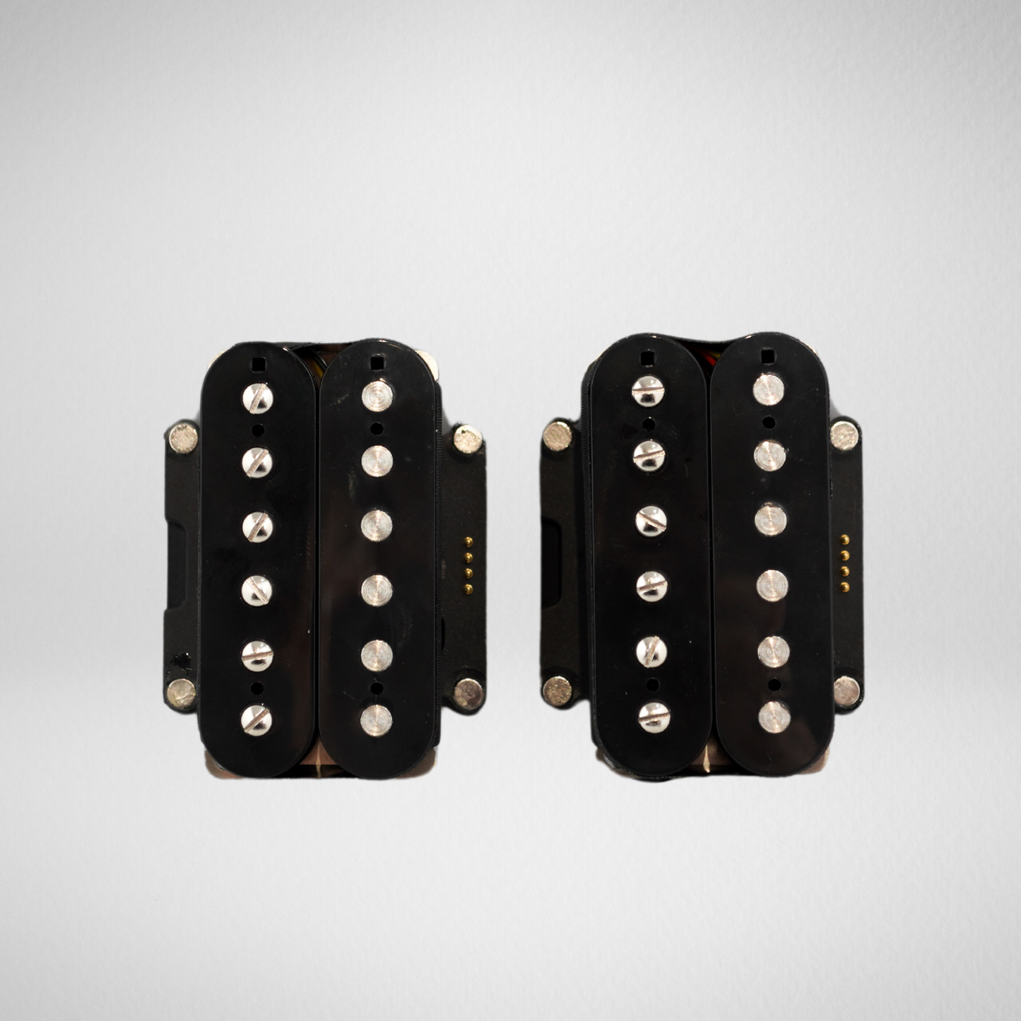 Billy F Gibbons Whiskerbuckers with Guitar-X Pickup Swapping Mounts