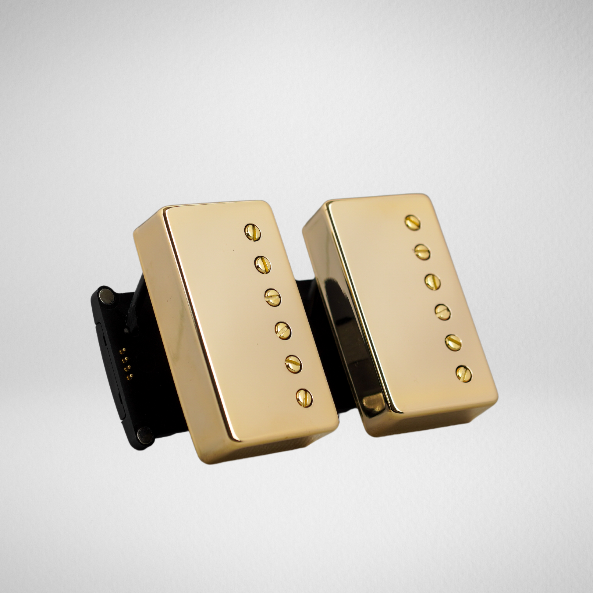 Seymour Duncan Custom Shop Phat Staple Pickup Set - Black with Gold Cover |  Sweetwater